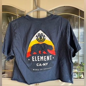 Element outdoor crop t-shirt